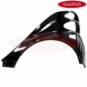 Smart fortwo 451 Kotflügel Bodypanel hinten links Fahrerseite JACK BLACK CA7L schwarz neu lackiert A4518820101